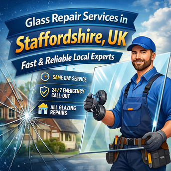 London, Household, Glass Repair Services In Staffordshire, UK | Fast & Reliable Local Experts