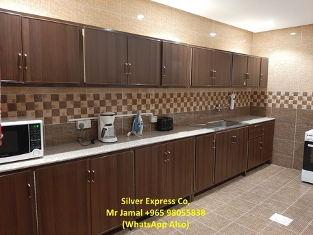 Egaila, Apartments, Flats, Houses & Villas, KWD 450/month,  Furnished,  3 BR,  100 Sq. Meter,  Fully Furnished 3 Bedroom Villa Flat In Egaila.