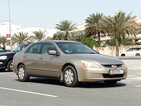Riffa, Vehicles, Cars & Trucks , BHD 1250,  HONDA ACCORD,  2004,  Automatic,  229000 KM,  2.4L MID OPTION SINGLE OWNER FAMILY USED CAR IN EXCELLENT CONDITION FOR SALE