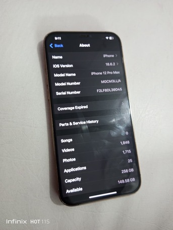 Dammam, Mobile Phones, SAR 1150,  IPhone 12 Pro Max In Very Good Condition