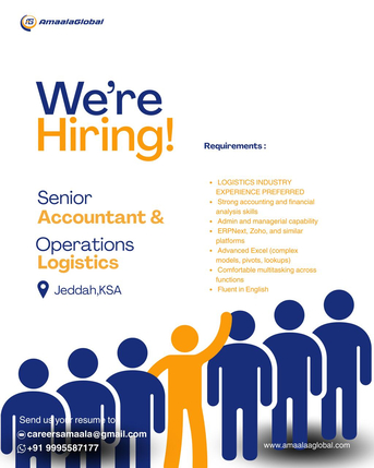 Jeddah, Jobs, SENIOR ACCOUNTANT