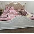SAR 400,  King Size Double Bed With Mattress, 1 3 Door Cabinet In Good Condition And 1 4 Doors