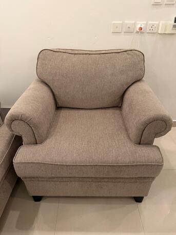 Al Malaz, Furniture, SAR 2000,  7‑Seater Luxury Sofa + New IKEA Table