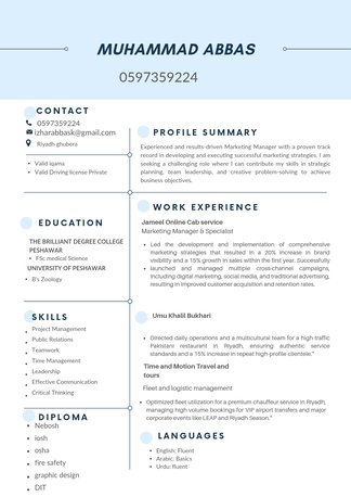 Riyadh, Job Seekers, Supervisor