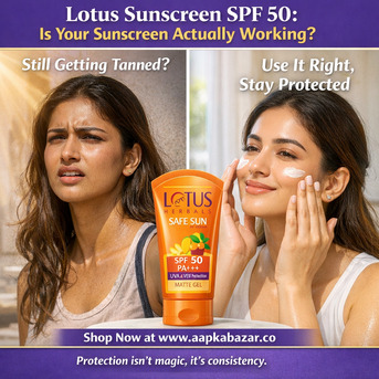 New Delhi, Household, Lotus Sunscreen SPF 50 For Daily Lightweight Protection