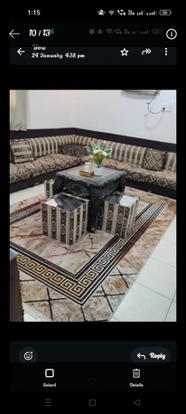 Jubail, Furniture, SAR 300,  L Shape Moroccan Sofa