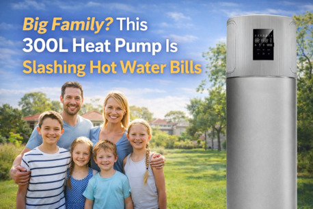 Sydney, Electronics, Big Family? This 300L Heat Pump Is Slashing Hot Water Bills