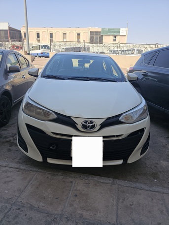 Riyadh, Vehicles, Cars & Trucks , SAR 30000,  Toyota Yaris,  2019,  Automatic,  123000 KM,  Engine, Gear Okala. No Airbag. Have Minor Scratch.
