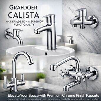 New Delhi, Household, Premium Bathroom Faucets &ndash; Calista Series By Grafdoer