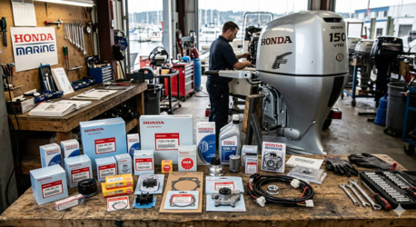 New York, Machinery, USD 9620026117,  Honda Outboard Boat Motor Parts Genuine Parts At Best Prices