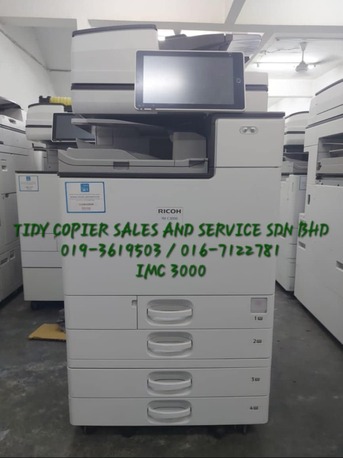 Kuala Lumpur, Machinery, MYR 3700,  Choose Ricoh &ndash; Work Faster, Print Smarter! IMC3000