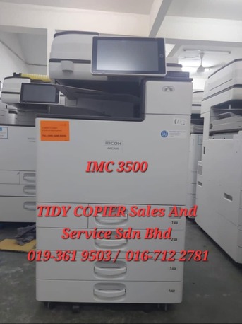 Kuala Lumpur, Machinery, MYR 3800,  Choose Ricoh &ndash; Work Faster, Print Smarter! IMC3500