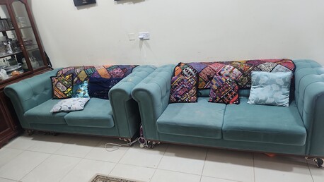 Isa Town, Furniture, BHD 10,  SOFA SET FROM HOME CENTRE, Cupboard,Vaccum ,dispenser Brand New,