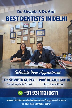 New Delhi, Health, Dr Shweta & Dr Atul, Best Dentists In Delhi, From Kamniyata Dental Solution