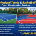Professional Tennis & Basketball Court Construction Services