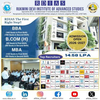 Rohini, Education, Empowering Future Leaders With Industry-Focused MBA Education - RDIAS Delhi