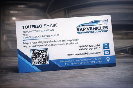 Riyadh, Automotive, Mvpi Fhass And Maintaince Of Vehicles And Documentation Work