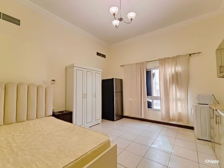 Juffair, Apartments, Flats, Houses & Villas, BHD 160/month,  Furnished,  1 BR,  Studio Flat With Unlimited Ewa 160 Bd