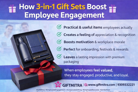Jaipur, Industrial Machinery, INR 350,  How 3-in-1 Gift Sets Boost Employee Engagement 🎁