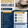 SAR 400/month,  4 BR,  BED SPACE AVAILABLE FOR  BATCHELOR ON MONTHELY BASIS @ OPPOSITE TO Al MALAZ METRO STATION