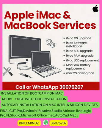 Hoora, Computer, Mac & PC Laptop Service Battery Replacement