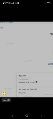Riyadh, Jobs, Rigger Level 3 Aramco Certified