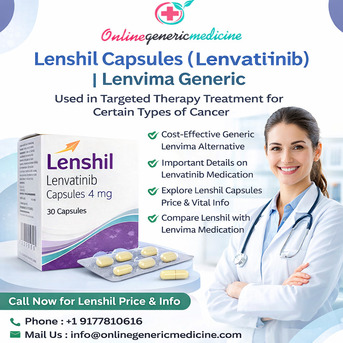 New York, Health, Lenshil Capsule (Lenvatinib) | Uses, Price & Lenvima Medication Details