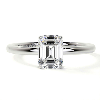 New York, Jewelry, USD 966,  Affordable 0.38 Carat Emerald Cut  Women&rsquo;s Diamond Rings At GemsNY