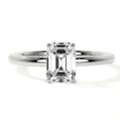 USD 966,  Affordable 0.38 Carat Emerald Cut  Women&rsquo;s Diamond Rings At GemsNY