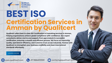 Amman, Business, ISO Certification In Amman: Enhance Business Excellence With Qualitcert