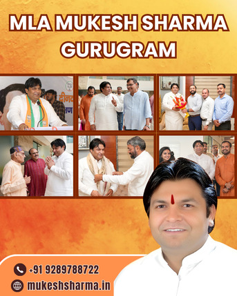 Gurugram, Legal, MLA Mukesh Sharma Gurugram