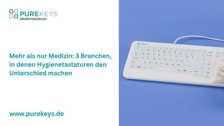 Leipzig, Computers, Mehr Als Nur Medizin: 3 Branchen, In Denen Hygienetastaturen Den Unterschied Machen