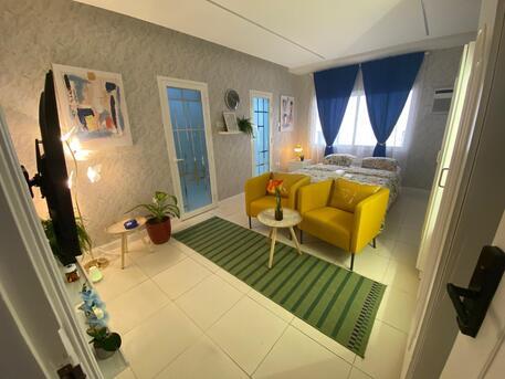 Adliya, Sublets, BHD 200/month,  Furnished Flat For Rent In Adliya, Behind Ramada Hotel. Ewa & Internet Included.