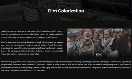 New York, Television, Why Filmmakers Choose Colorization Of Movies