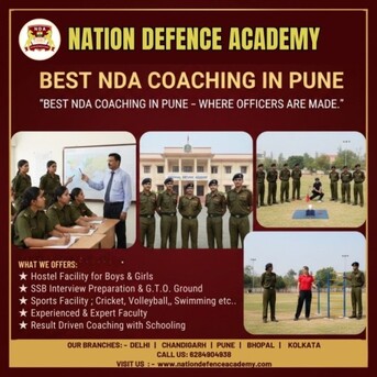 Pune, Education, Best NDA Coaching In Pune &ndash; Nation Defence Academy