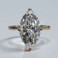 GBP 2950,  Exquisite 3ct Hidden Halo Solitaire Marquise Diamond | UK