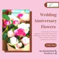 Wedding Anniversary Flowers Bouquet For Couple
