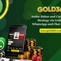 Andar Bahar And Card Games Strategy Via Gold365 WhatsApp And Chat Support