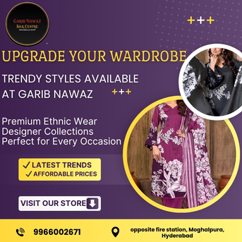 Hyderabad, Fashion & Design, Silk Dress Materials Wholesale In Charminar