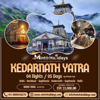 New Delhi, Travel, Kedarnath Yatra Package From Delhi | Ek Dham Yatra (4N/5D) @ ₹13,000 PP