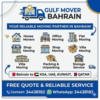 Umm Al Hassam, Labor/Moving, Good Price Moving Company In Bahrain