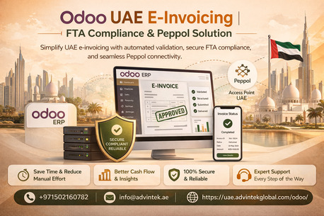 Sharjah, Legal, Odoo UAE E-Invoicing | Seamless Compliance Automation