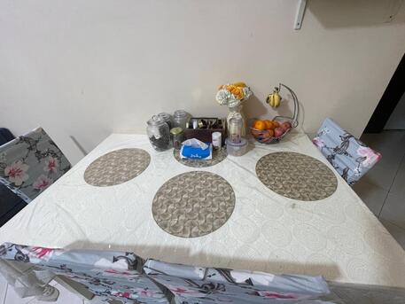 Al Malaz, Furniture, SAR 1200,  6 Seater Dinning Table With 6 Chairs ( HomeCentre /Centrepoint)