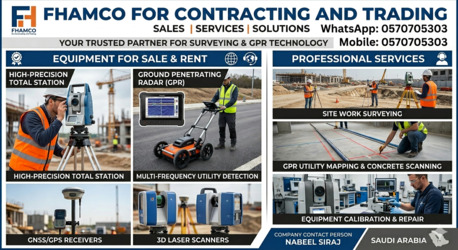 Yanbu, Construction, Survey Station & GPR FOR Survey