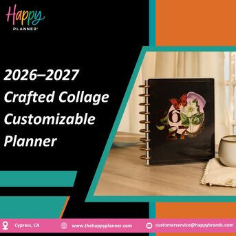 New York, Collectibles, USD 34,  Crafted Collage Planner 2026 To 2027 Classic Size