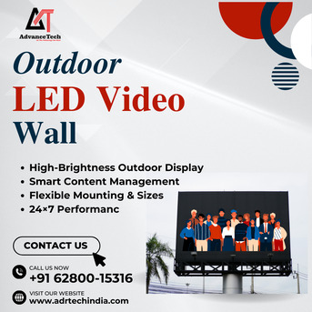 Punjab, Technical, Outdoor LED Video Wall For Advertising And Events