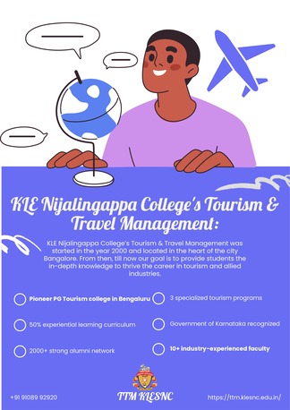 Bangalore, Education, Syllabus | KLE Nijalingappa College &ndash; Travel And Tourism Colleges In India