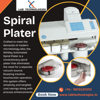 Rohini, Machinery, Buy High-Precision Spiral Plater Accurate Labs By Lab Technologies