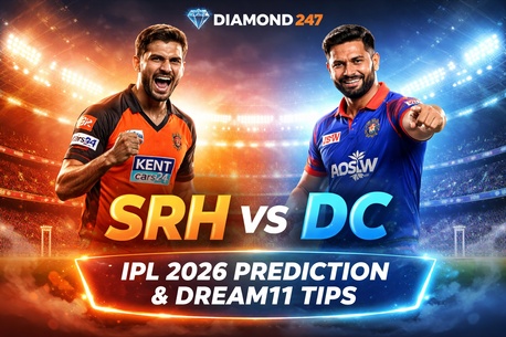 New Delhi, Business, Diamond 247 SRH Vs DC IPL 2026 Prediction & Dream11 Tips