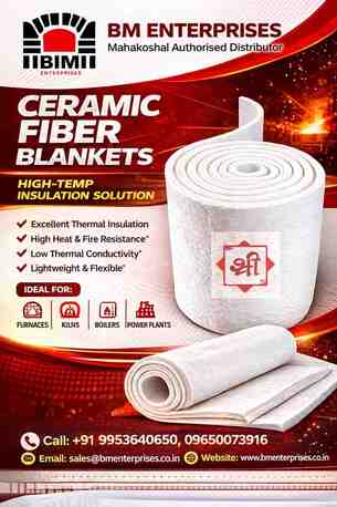 Faridabad, Materials, INR 1200,  Ceramic Fibre Blankets Manufacturer And Supplier In India